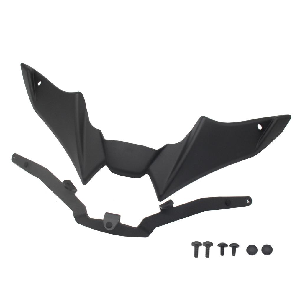 Motorcycle Naked Front Spoiler Winglet Aerodynamic Wing Kit Spoiler Motorcycle Modified Accessories Replacement for MT09