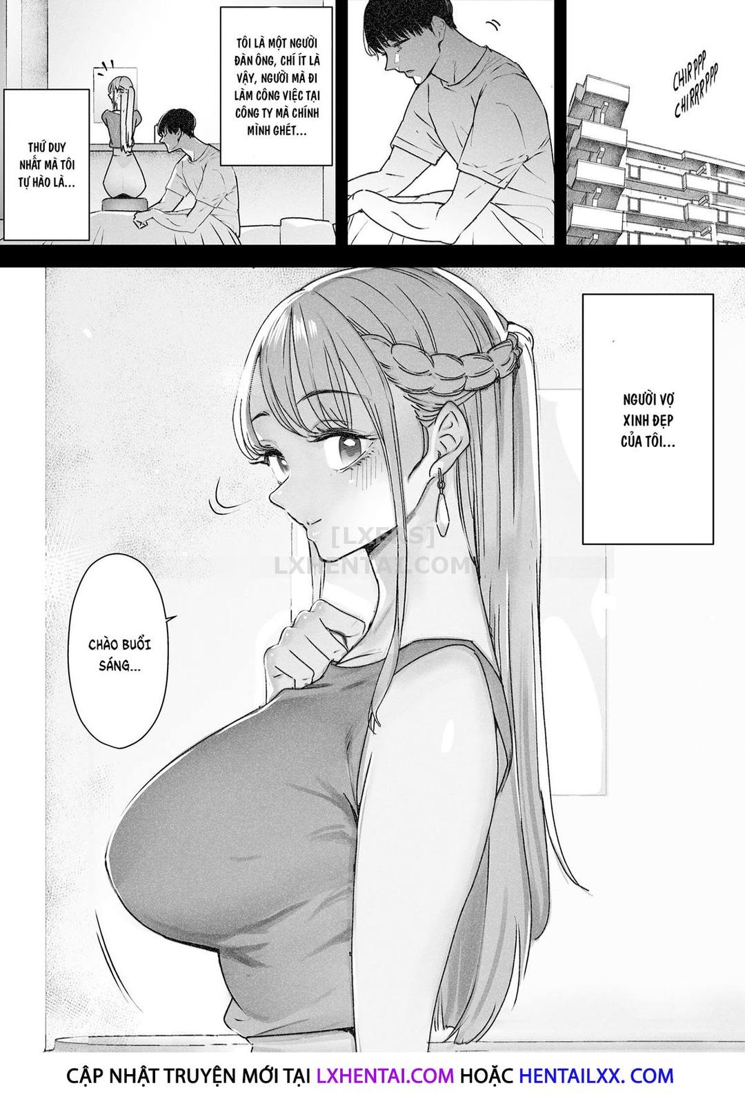 tôi vẫn cứ lén xem thằng khác đụ vợ mình ra liên tục chapter 2 4