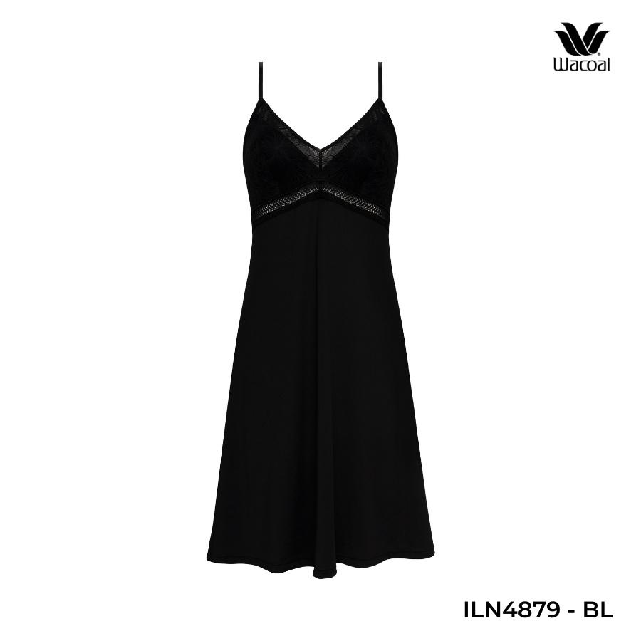 Đầm ngủ Wacoal 2 dây, ren nhẹ ILN4879