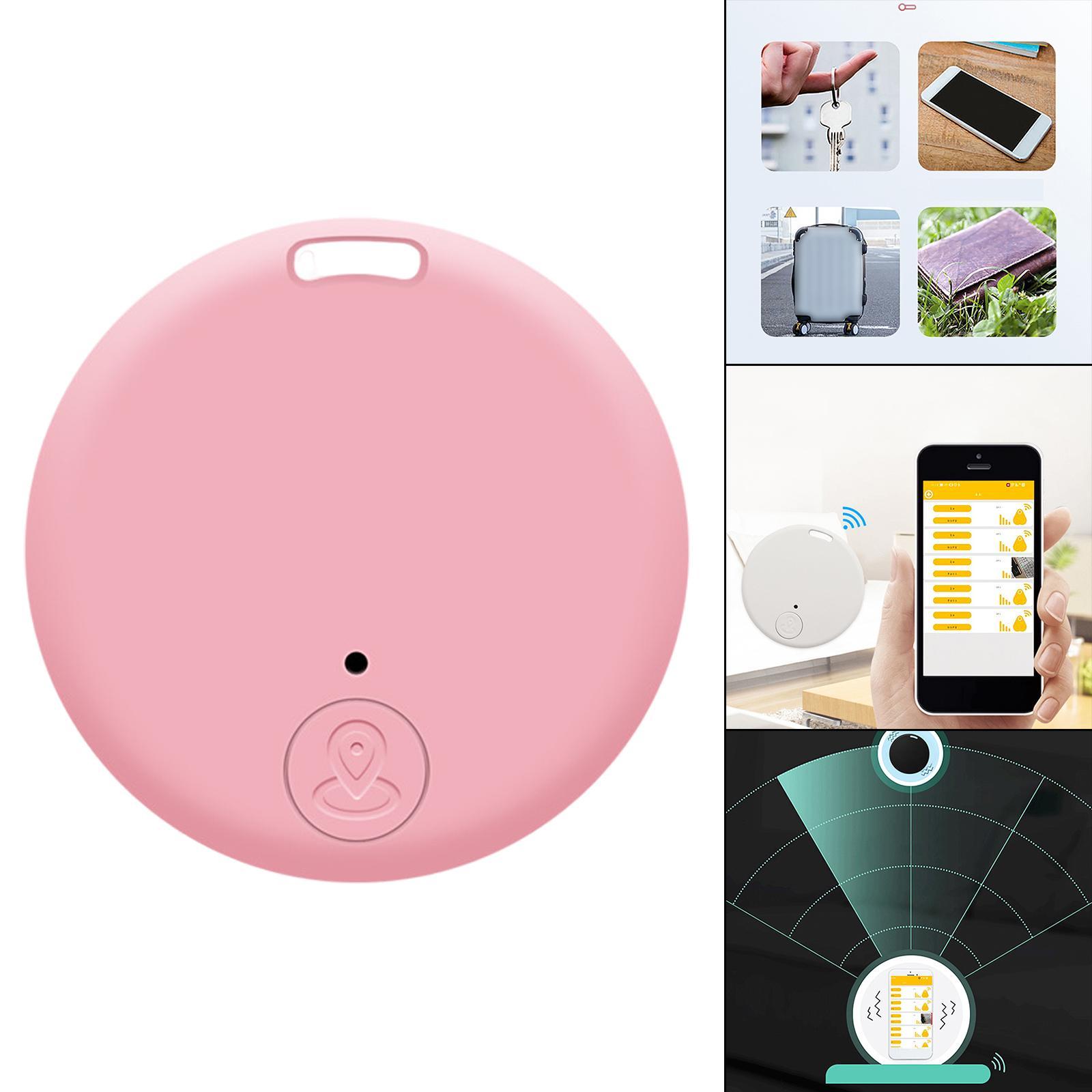 Set of 2 Bluetooth Tracker Locator Device with App Photo Control for Wallet