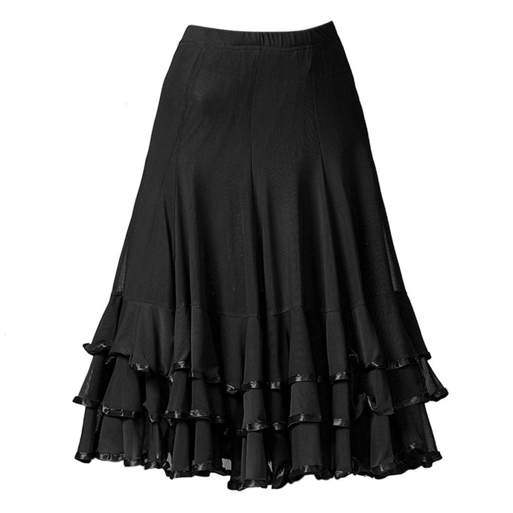 Women Ballroom Latin Tango Dance Skirt Dress Dance Skirt Hip Skirt Plate Skirt Latin Dress Costume