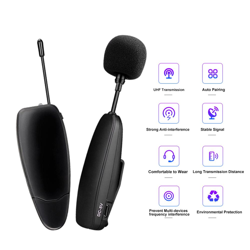 Micrô kiểu kẹp không dây chuyên nghiệp