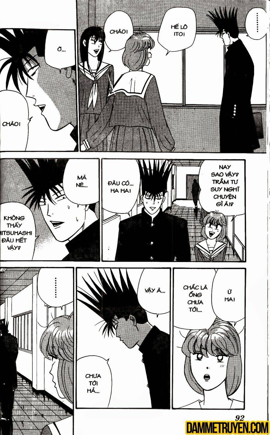 kyou kara ore wa - cặp bài trùng chapter 333 15