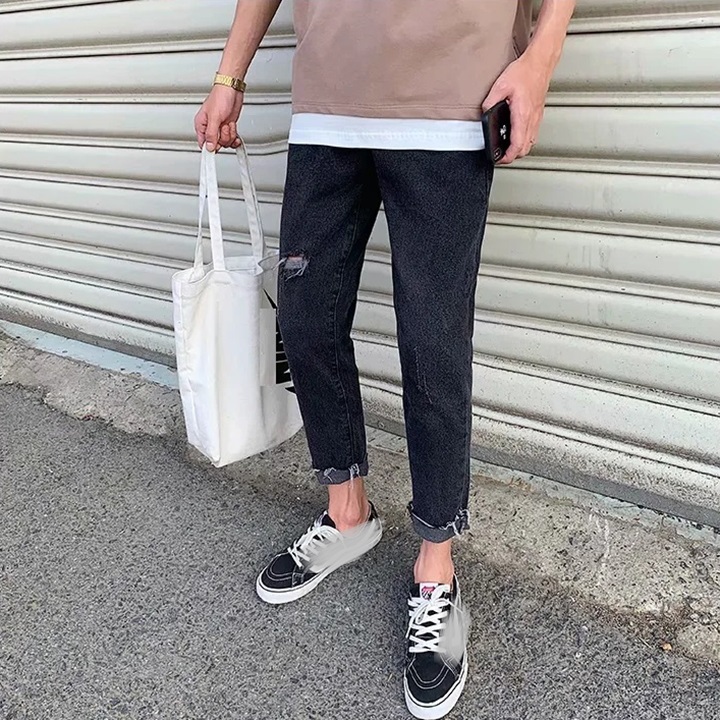 Quần Jean Phong Boutique Nam QUẢNG CHÂU Quần Baggy 01 ️ UNISEX Cao Cấp