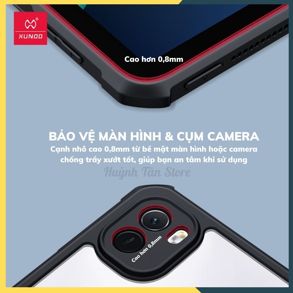Ốp lưng chống sốc XUNDD cho mi pad 5 , 5 pro bảo vệ camera - hàng nhập khẩu