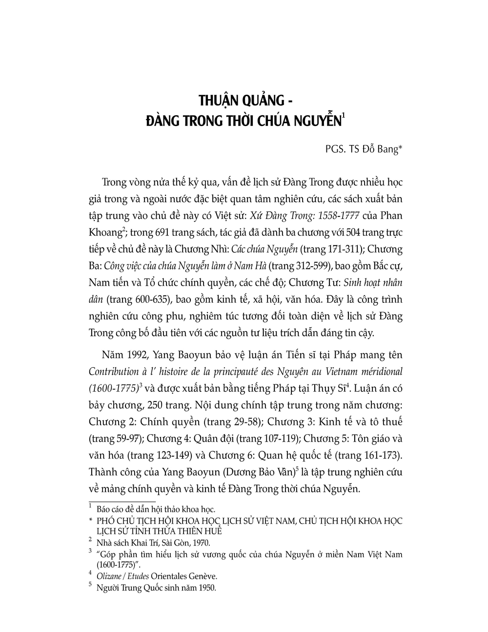 Đàng Trong Thời Chúa Nguyễn - Xác Lập ... Và Bộ Máy Nhà Nước