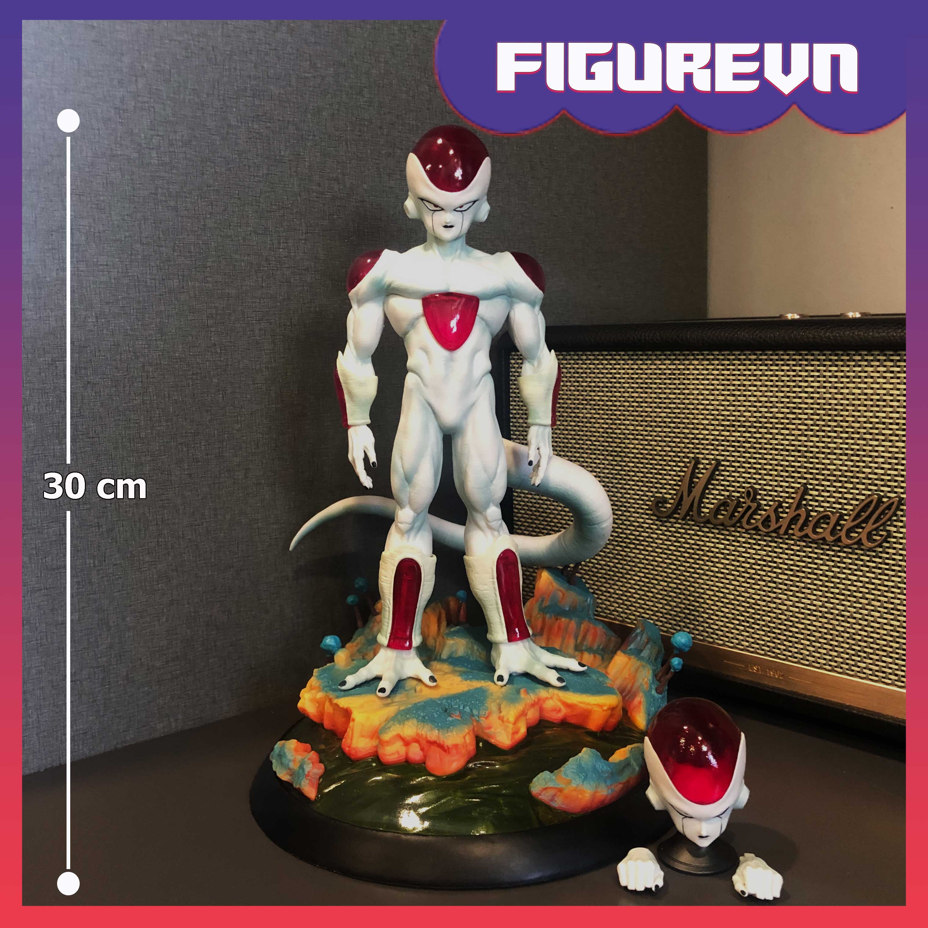 Mô hình Frieza siêu ngầu 2 đầu 30 cm - Dragon Ball