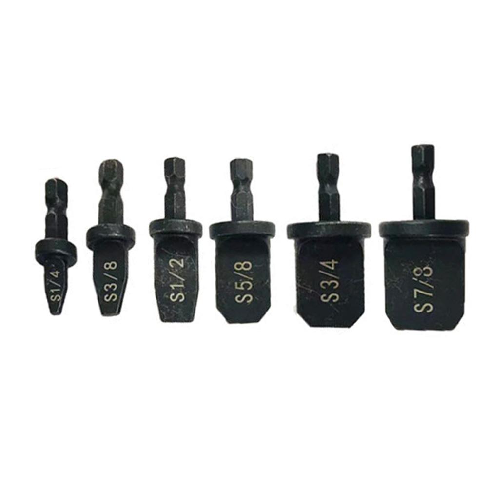 6pcs Hexagonal Handle Tube Pipes Expander Utility Tool Swaging Tools Air Conditioner Conditioning Copper Pipes Expand