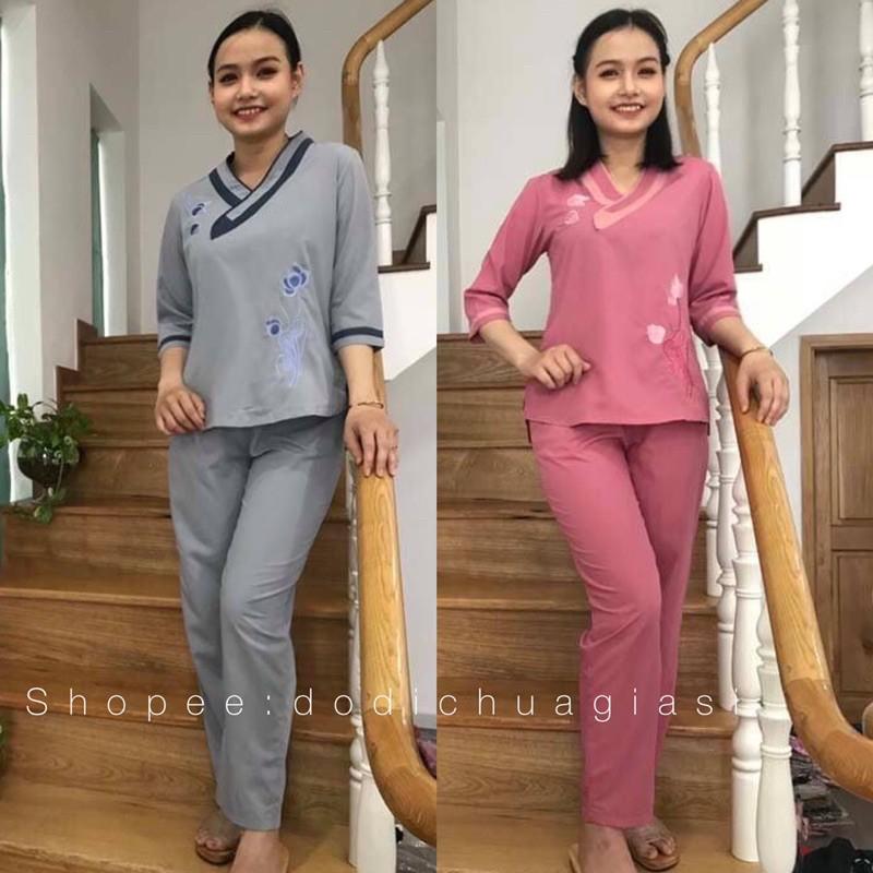 Đồ Lam Đi Chùa # Tim Bầu # Đồ Bộ # Quần Áo Nữ