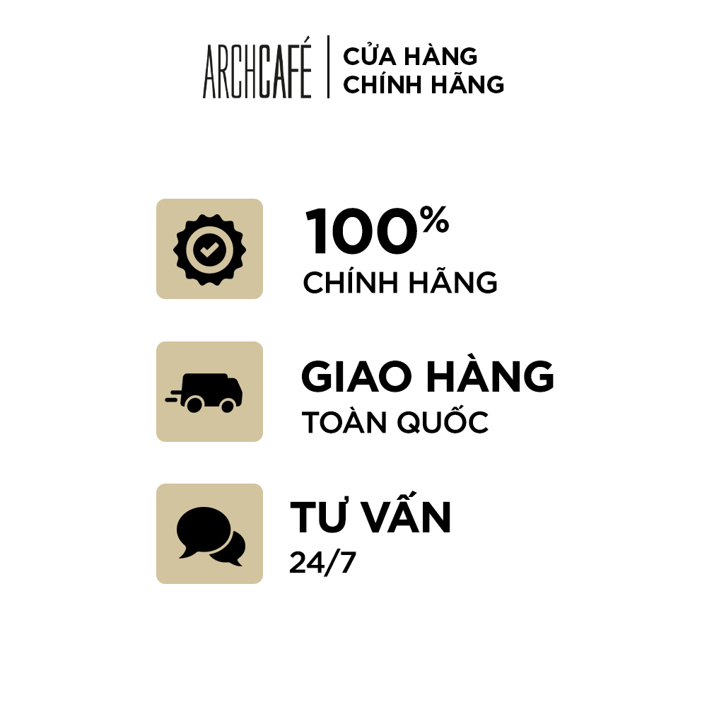 Cà phê Cappuccino Dừa - Cafe hoà tan Archcafé (hộp 12 gói x 20g)