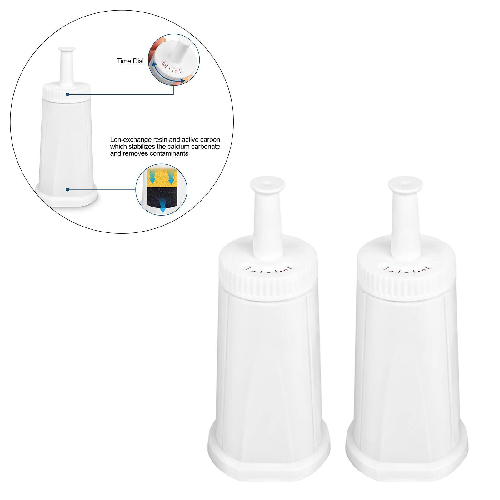 2x Coffee Machine Water Filter Household Coffee Machine Accessory Replaces