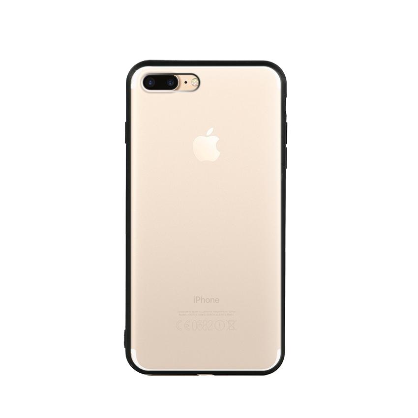 Ốp lưng Iphone 7 Plus / 8 Plus - Bề mặt nhám chống vân tay, lưng cứng, viền TPU dẻo - 02006 - Hàng Chính Hãng