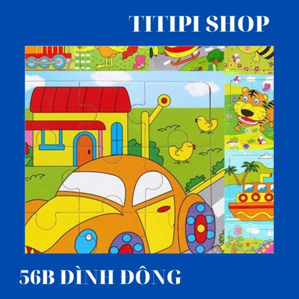 Tranh ghép hình 9 miếng cho bé
