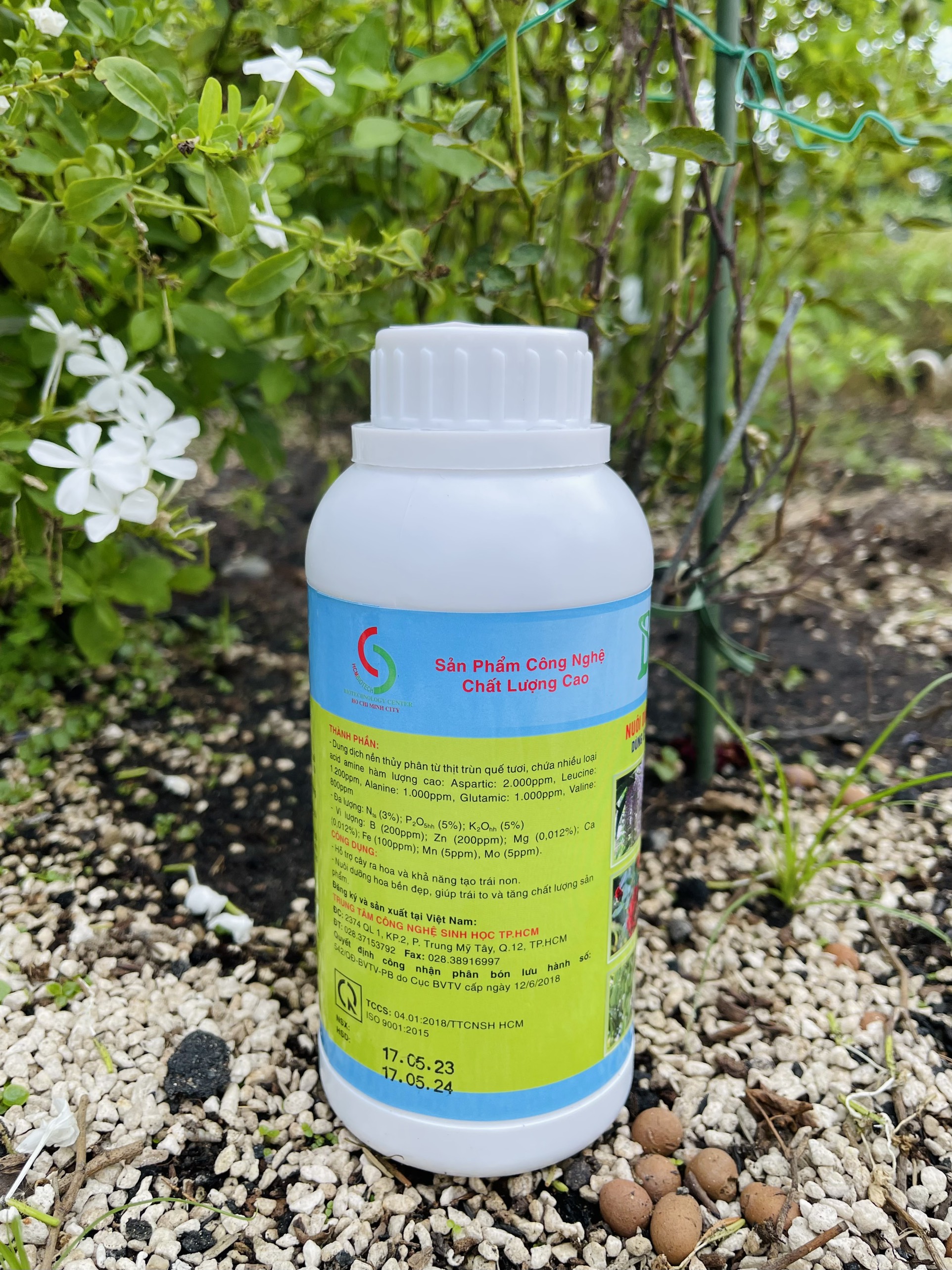 Trùn Quế Hữu Cơ Bio 04 chai 500ml