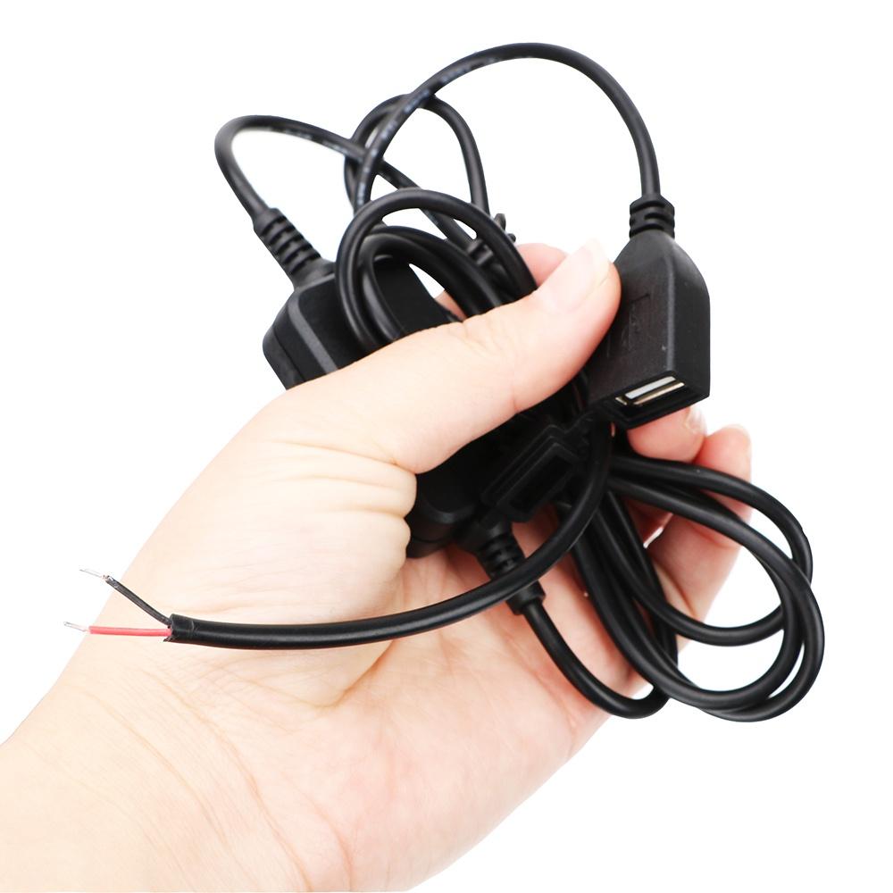 Thiết bị sạc điện thoại USB DC 5V 2A gắn tay lái xe máy