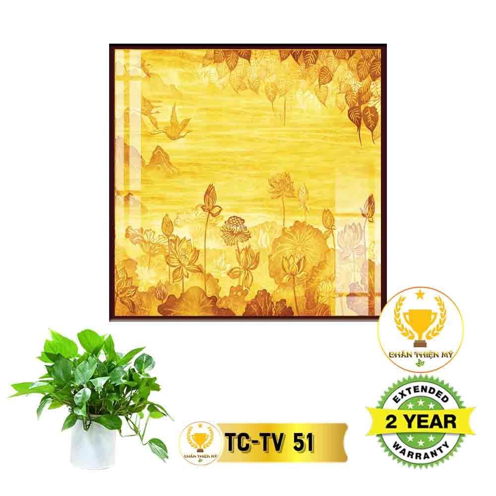 Tranh trúc chỉ in Vuông_TCV9