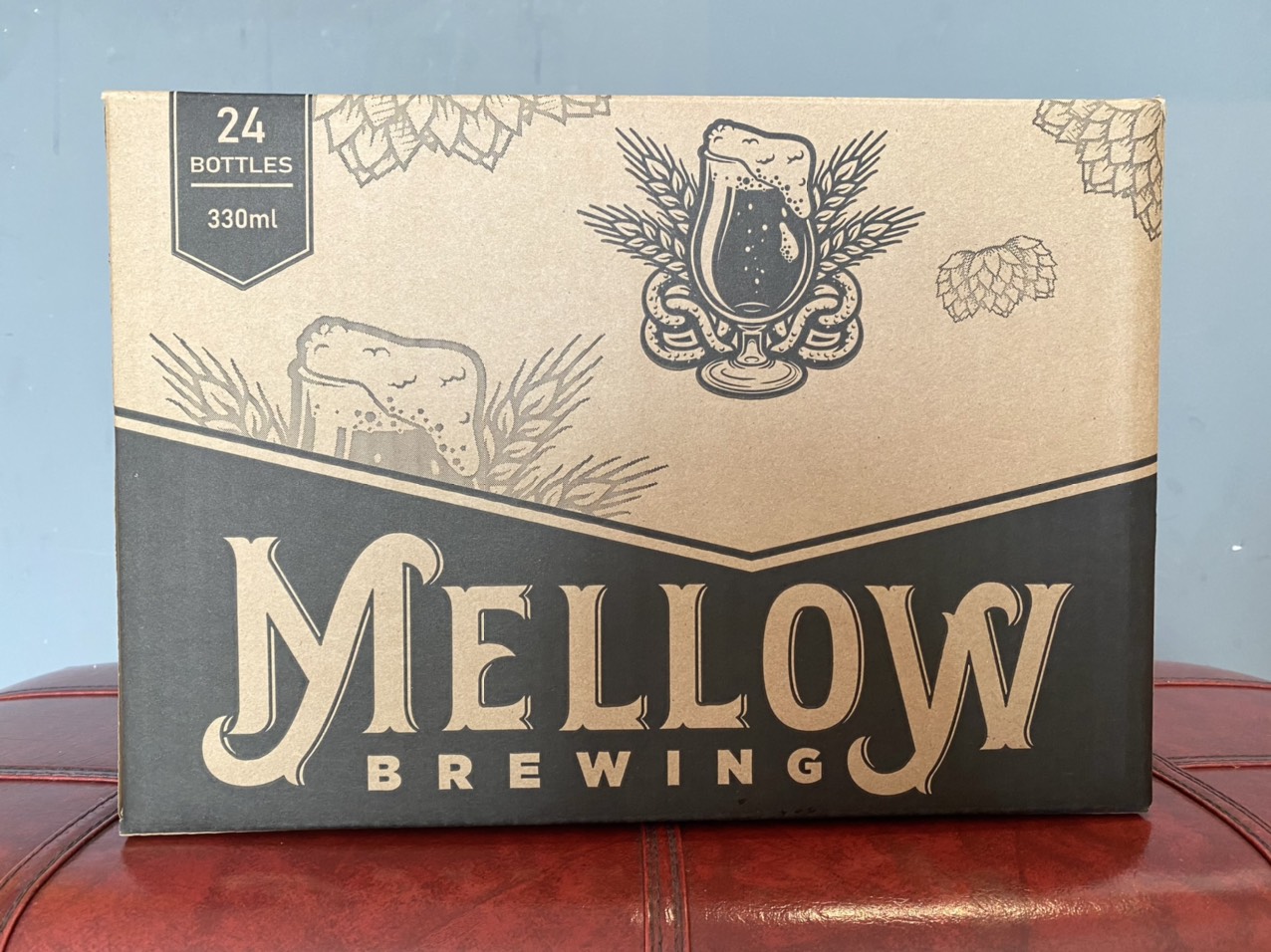 Bia Mellow Brewing - Hỗn hợp 2 loại bia Pale Ale, Juicy IPA - Thùng 24(MUA 2 TẶNG 1)