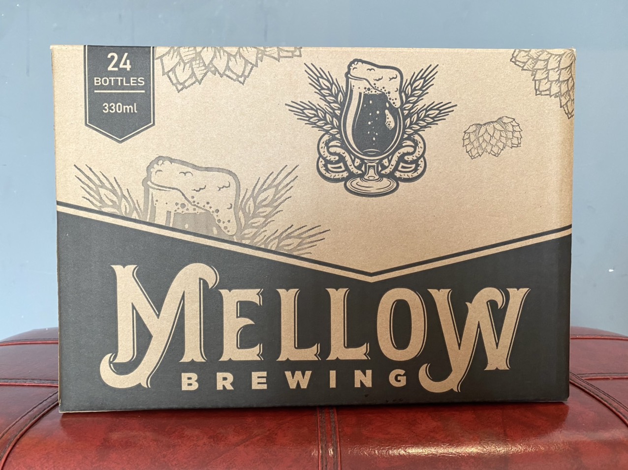 Bia Mellow Brewing - Hỗn hợp 2 loại bia Pale Ale, Juicy IPA - Thùng 24