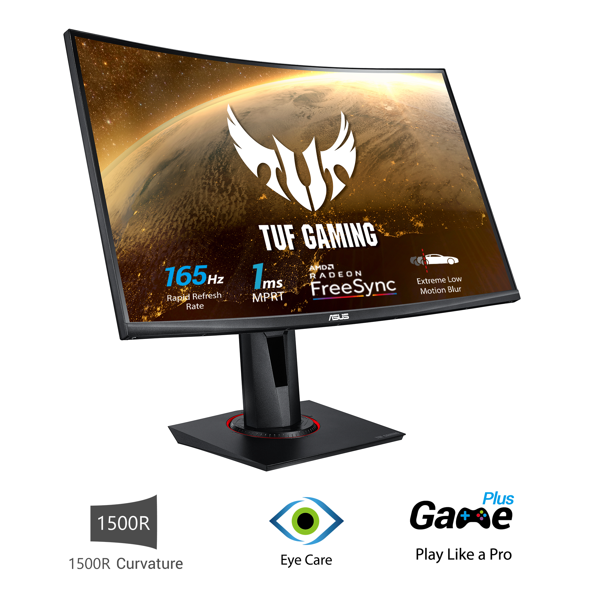 Màn hình Asus TUF VG27VQ Gaming - Hàng chính hãng