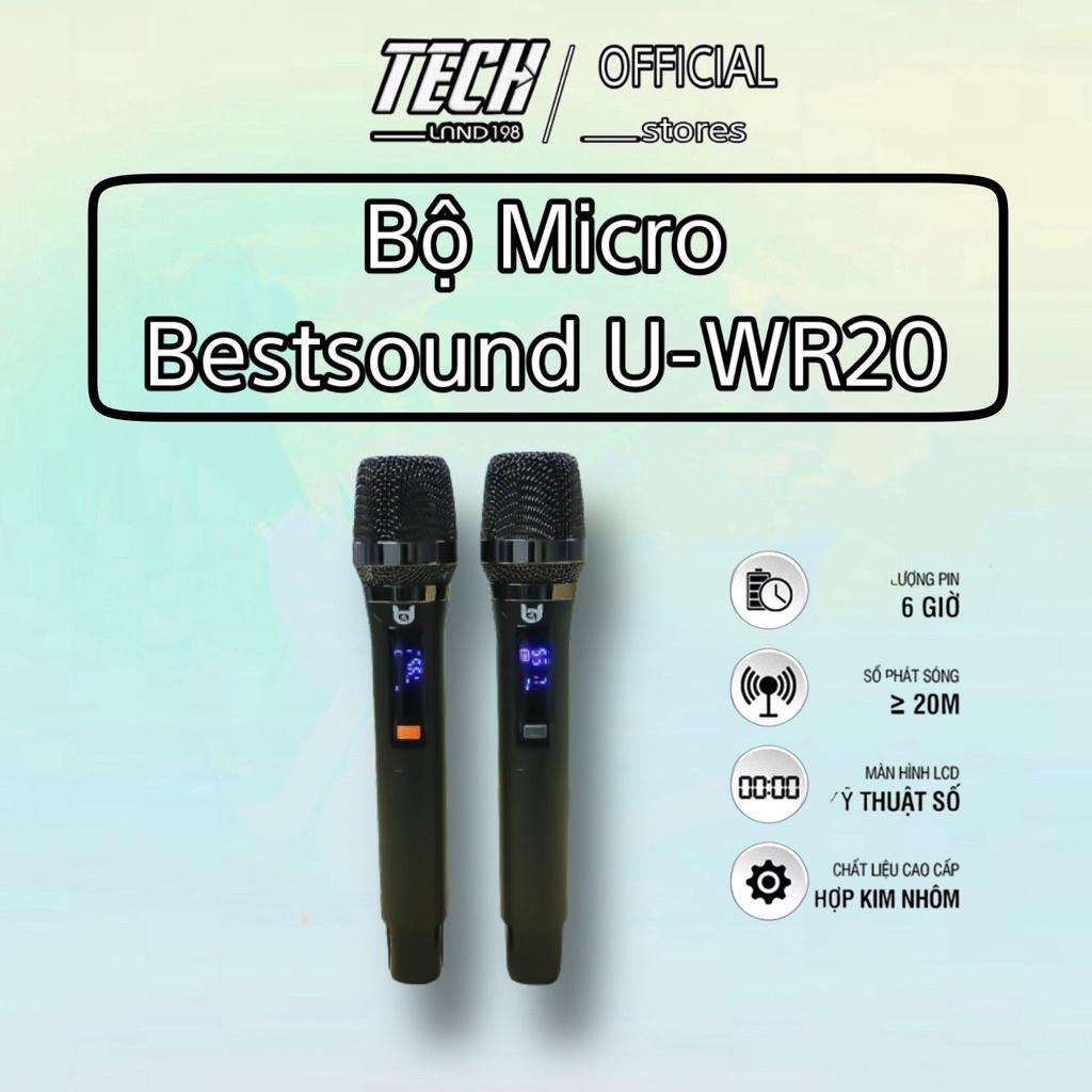 Bộ Micro không dây karaoke chuyên nghiệp ONTEKCO | E6S plus+| MV02 plus+ | BEST SOUND U-W301 plus+ | W003 plus