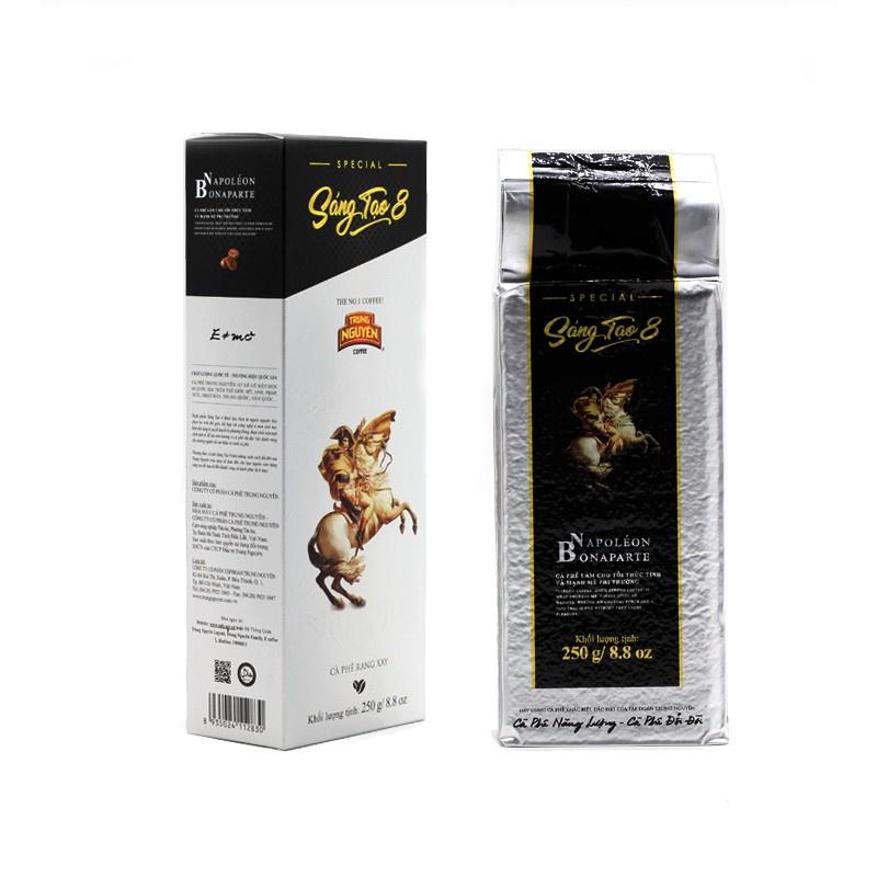 Cà phê Sáng Tạo 8 Trung Nguyên Legend - Rang Xay Hộp 250gr