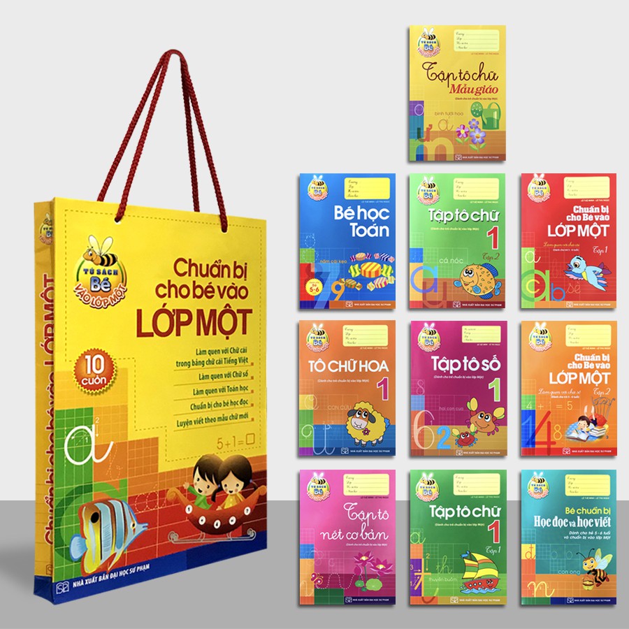 Sách: Combo Chuẩn Bị Cho Bé Vào Lớp Một