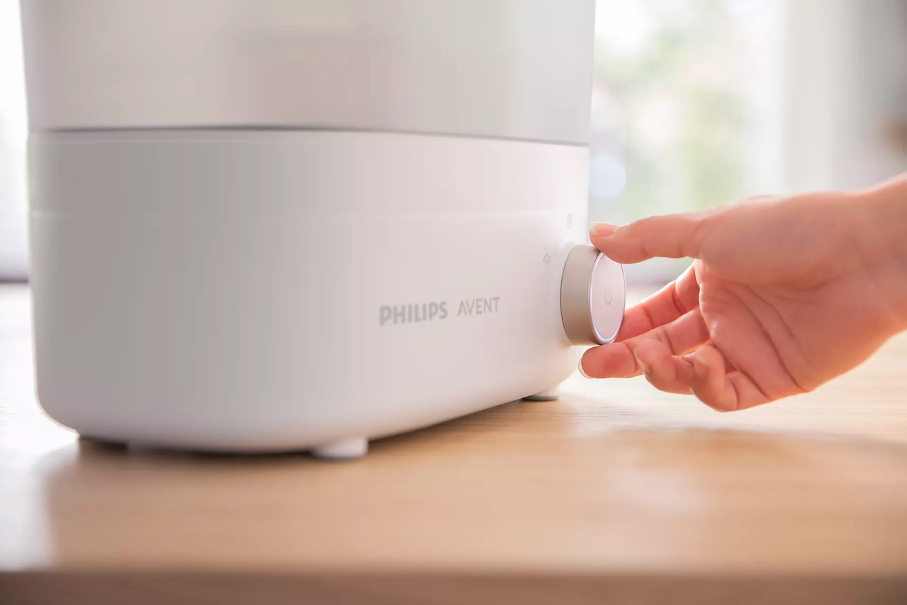 Máy tiệt trùng bình sữa Philips AVENT Starlight plus [SCF293/00]