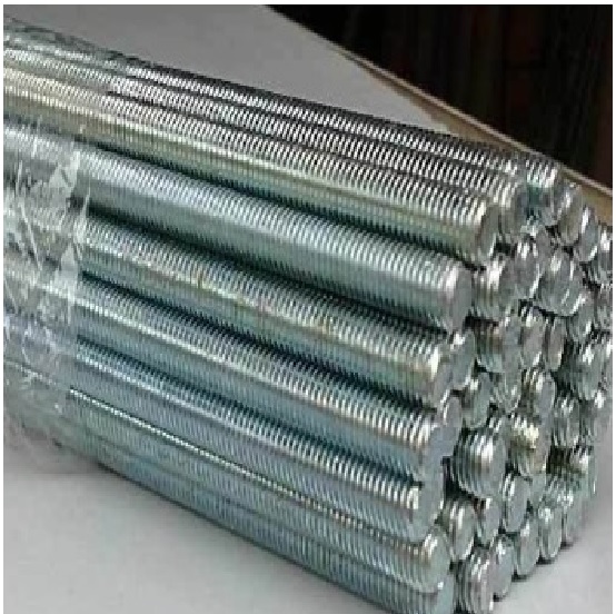 Thanh ty ren 10mm, TYM10, sắt mạ kẽm, phi 10 ly dài 1 mét
