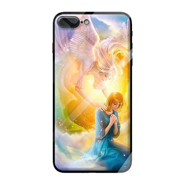 Ốp lưng kính cường lực cho iPhone 8 Plus GIRL 229 - Hàng chính hãng