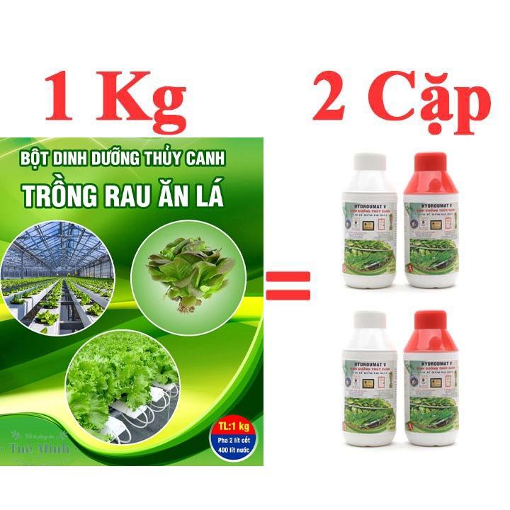 Bột thủy canh HYDROLAND V cho rau ăn lá gói 1Kg