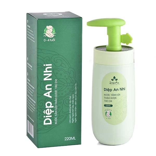 Nước Tắm Thảo Dược Trẻ Em Diệp An Nhi 220ml