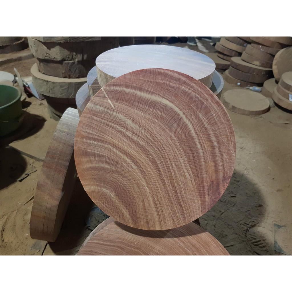 Thớt gỗ nghiến tròn đường kính 25cm