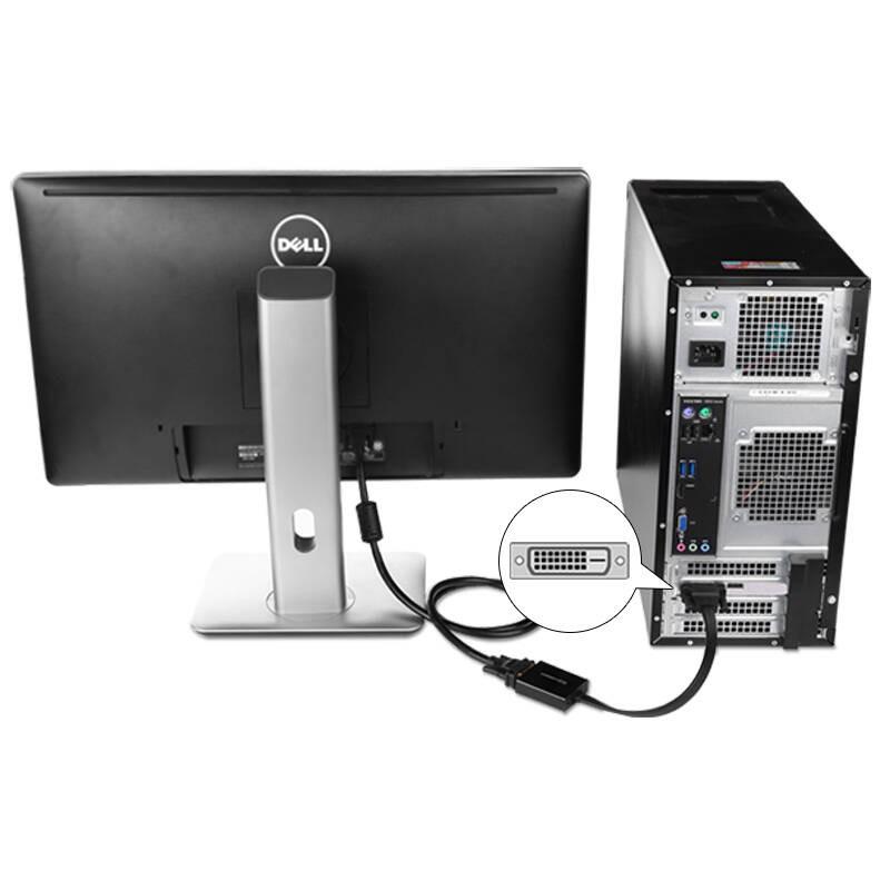 Cáp chuyển tín hiệu DVI-D sang VGA ACTIVE- dài 20CM - UGREEN 40259 - Hàng chính hãng