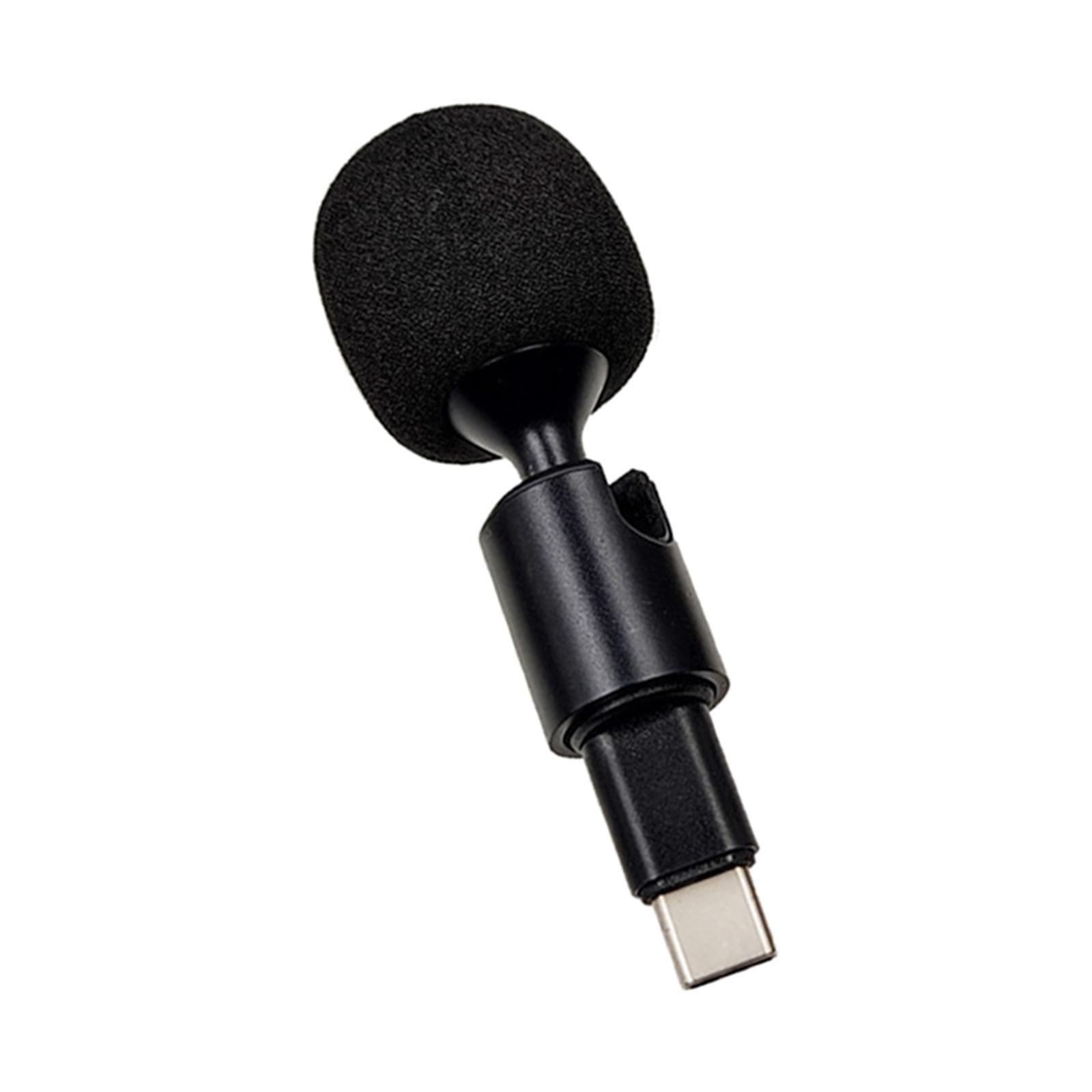 Portable USB Mini Microphone Wireless Lavalier Microphone for Skype Remote Work Computer