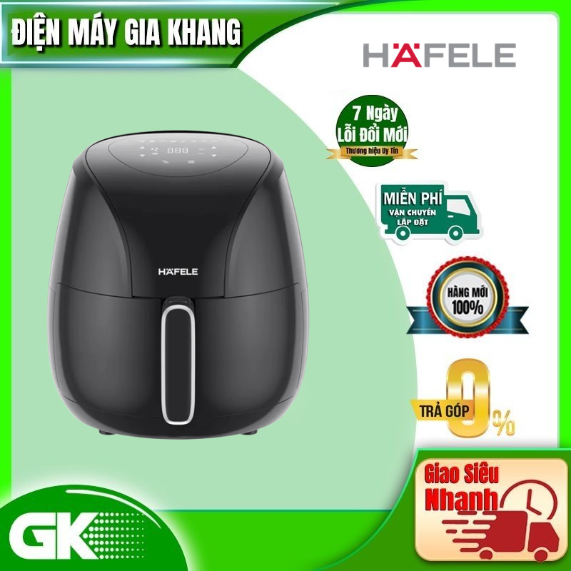 Nồi chiên không dầu Hafele HS-AF601B (535.43.714) 6.4 lít - Hàng chính hãng