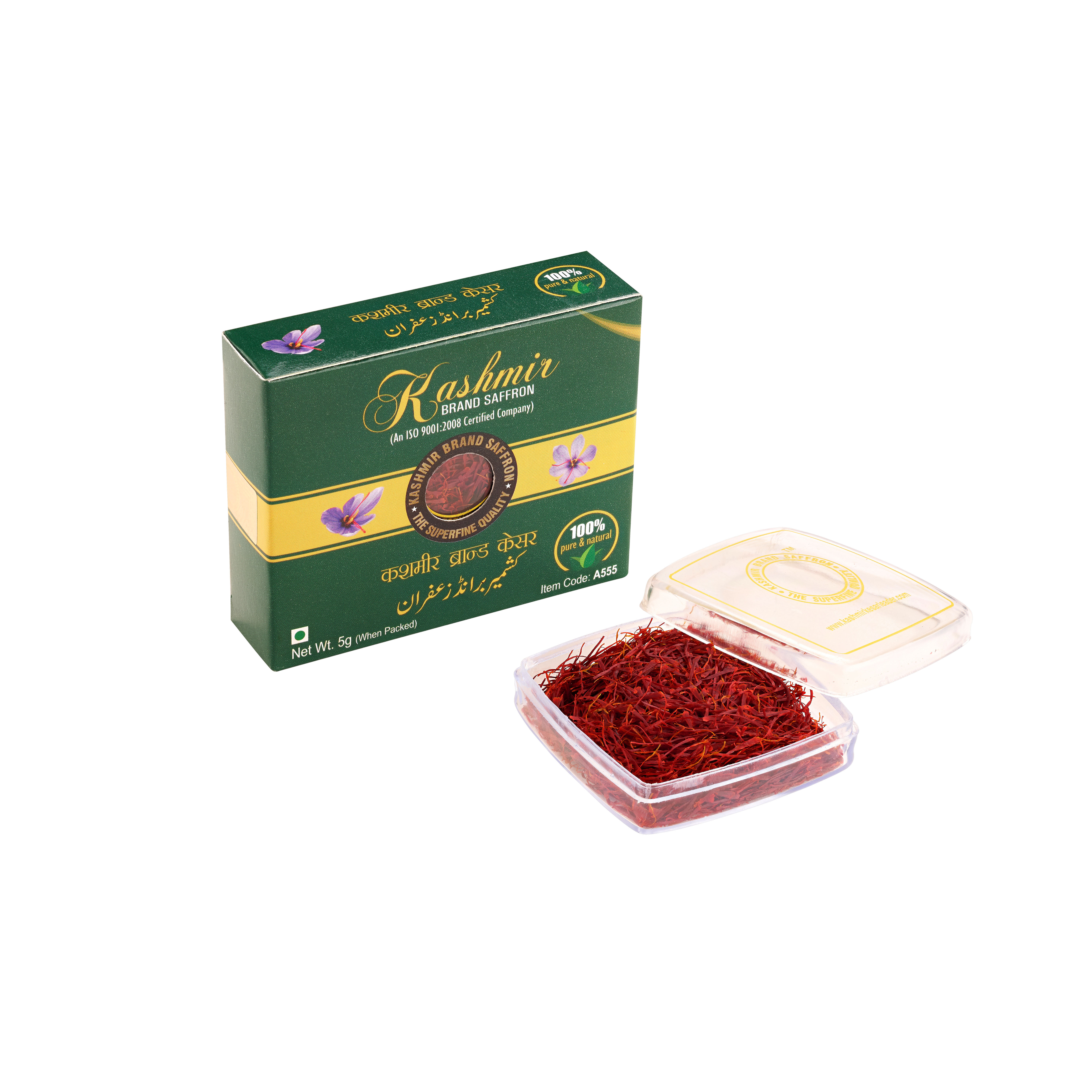 Nhụy hoa nghệ tây Kashmir Brand Saffron 5g