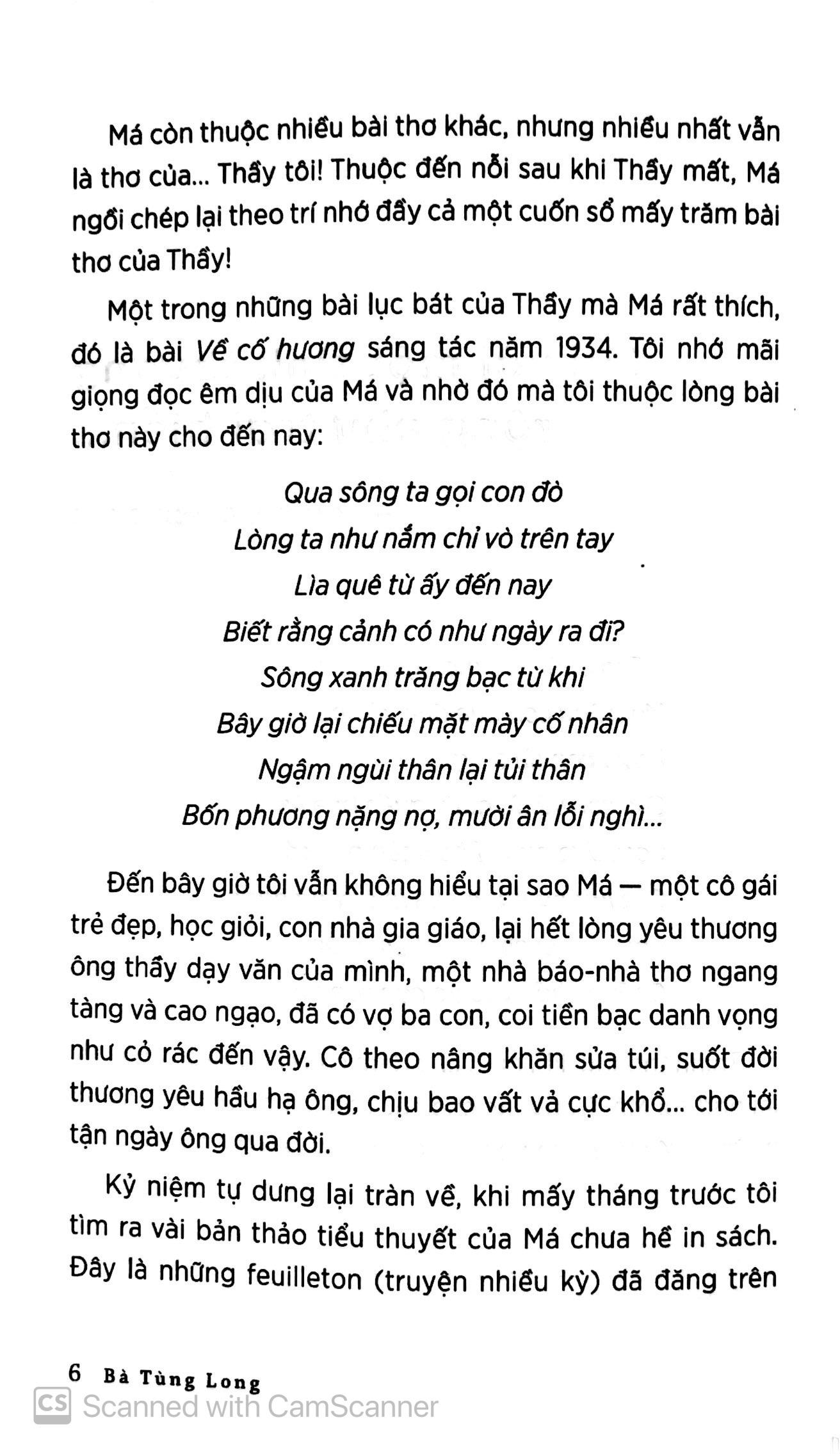 Bà Tùng Long - Một Vụ Án Tình