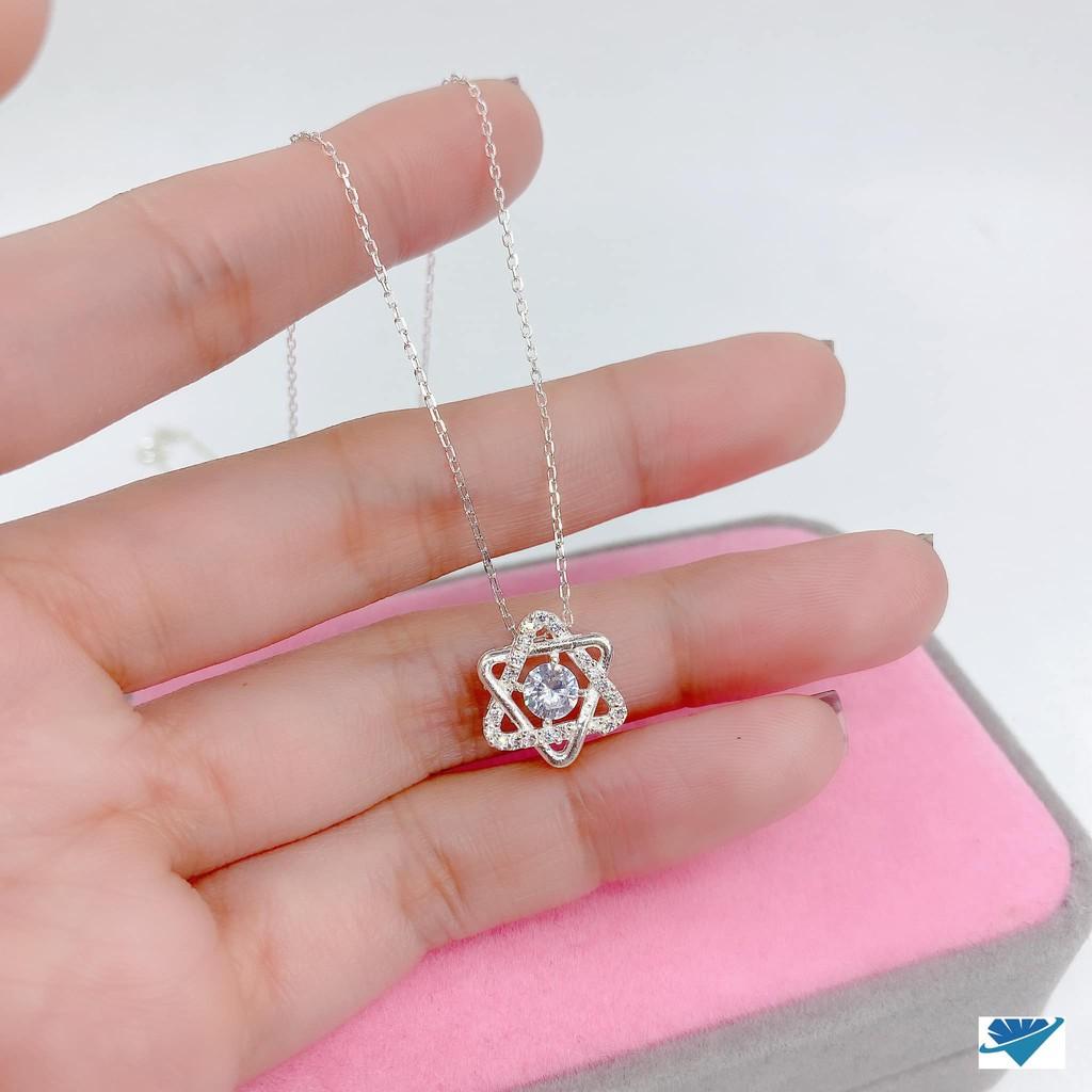 Dây chuyền nữ bạc ta mặt sao MS08d