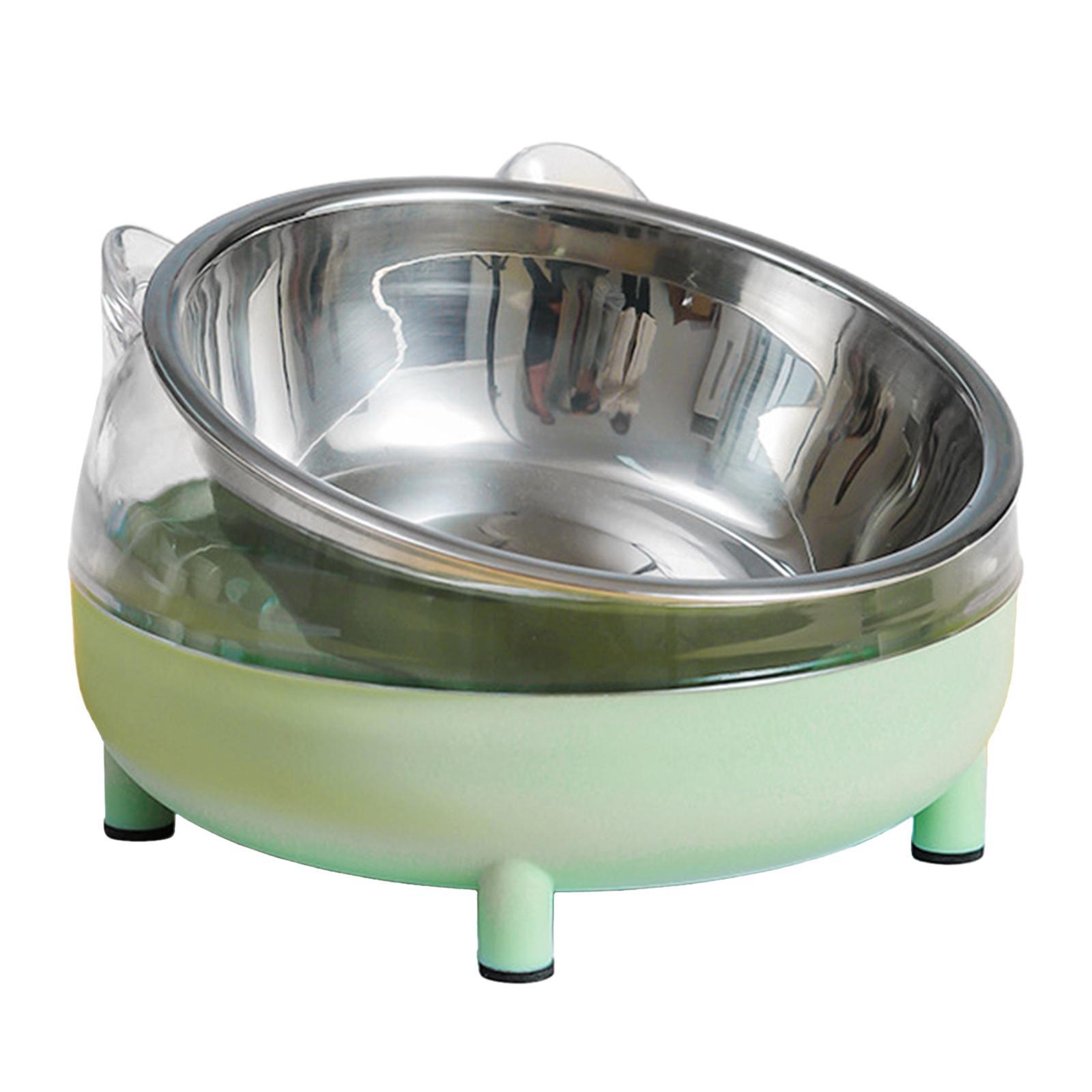 Raised Dish Cat Feeder Bowl Elevated Cat Bowls for Small Medium Large Dog Drinking