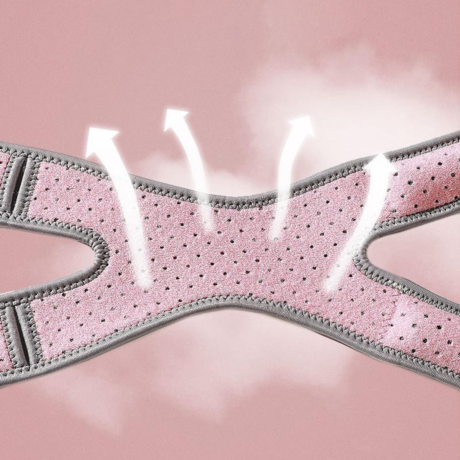 Protector Wrap Band Fitness Protective Breathable Pink