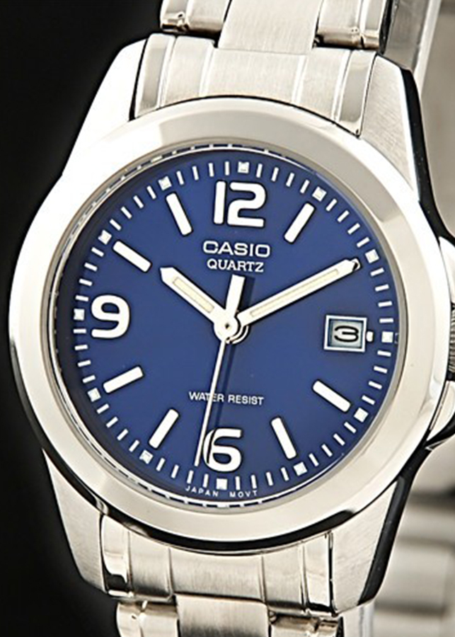 Đồng hồ Nữ Casio dây kim loại mặt kính cứng LTP-1215A-2ADF