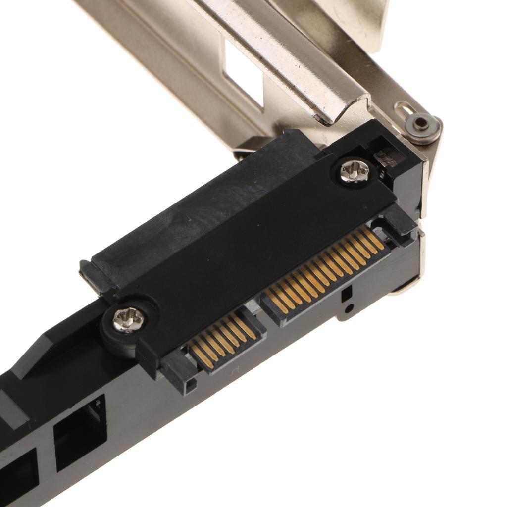 3x Single Bay 3.5" SATA Trayless Hot Swap Rack Hot Swap with Screw