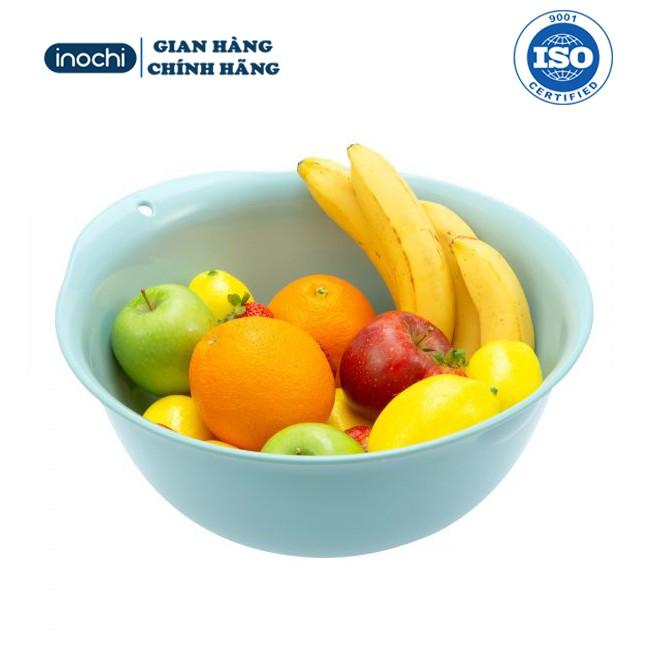 Rổ nhựa Thau nhựa rửa rau củ quả cao cấp Yoko Inochi hàng chính hãng