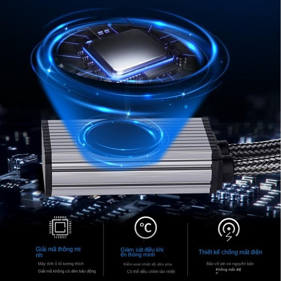 V PRO 2 Bóng Đèn LED Cho Civic FB 1.8L đời (2011-2015) Đèn Cos / Đèn Pha H11 / 9005- 6000K ánh sáng trắng - Đèn Pha