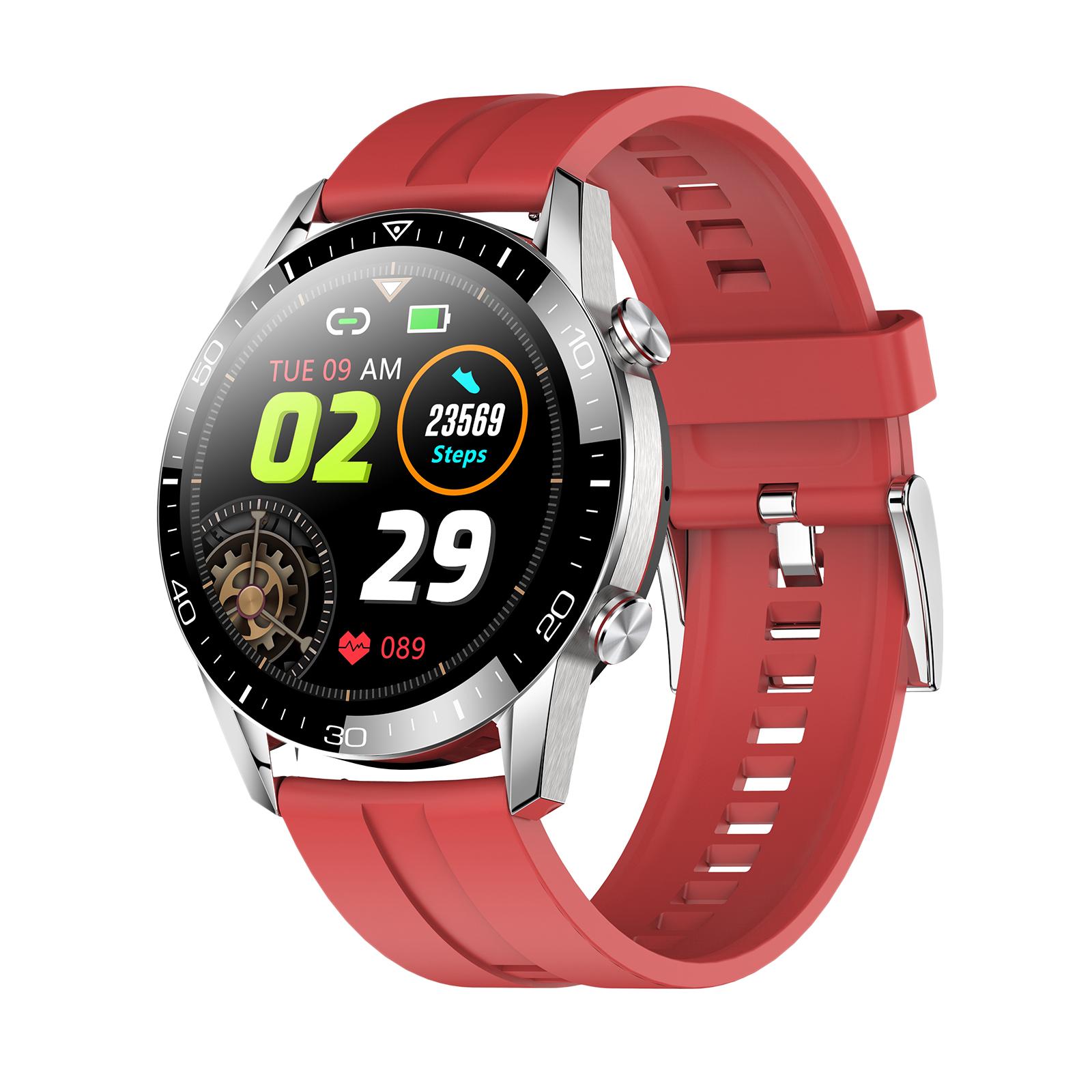1.3" Bluetooth Smart Watch TK28 Blood Pressure Monitor IP68 Waterproof Sports Fitness Tracker for IOS/Android