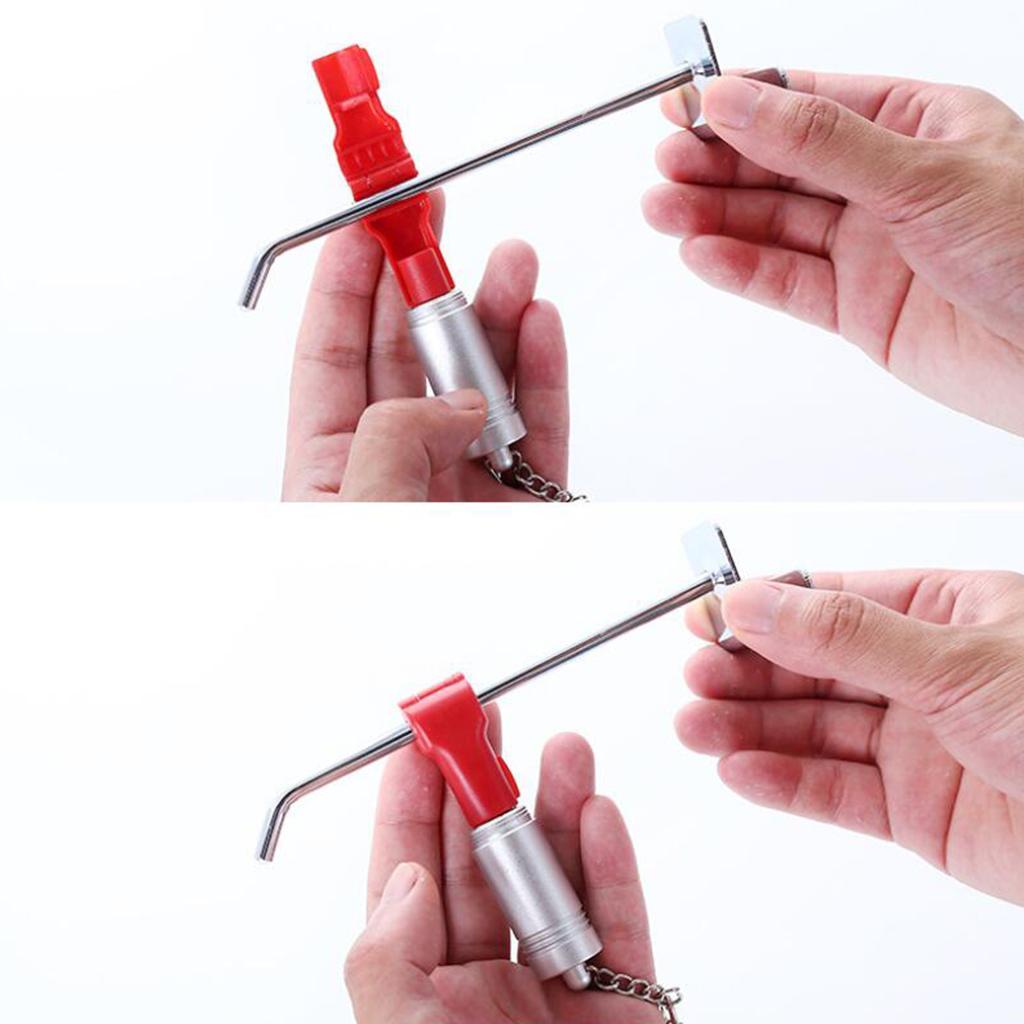 2x 100PCS Peg Hook Stop Lock for Prevent The Sweep Theft of Displayed Products on A Wire Peg, Plastic Red Lock, Retail Shop Anti-Theft Displa