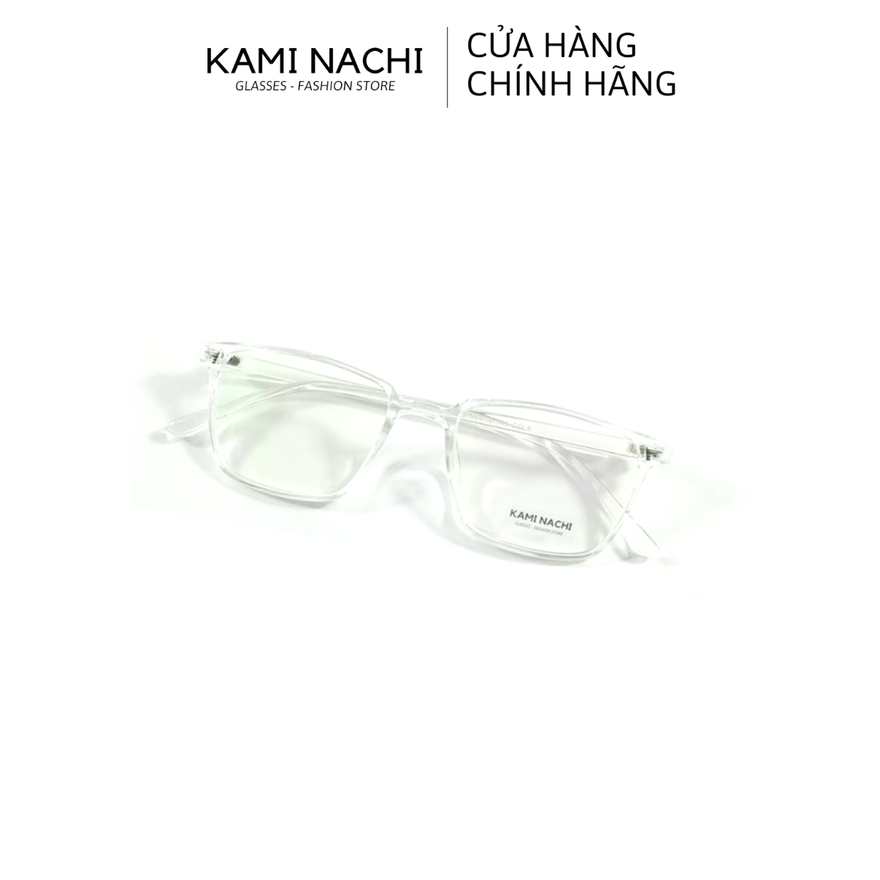 Gọng kính nhựa dáng vuông KAMI NACHI phong cách tự do 2450