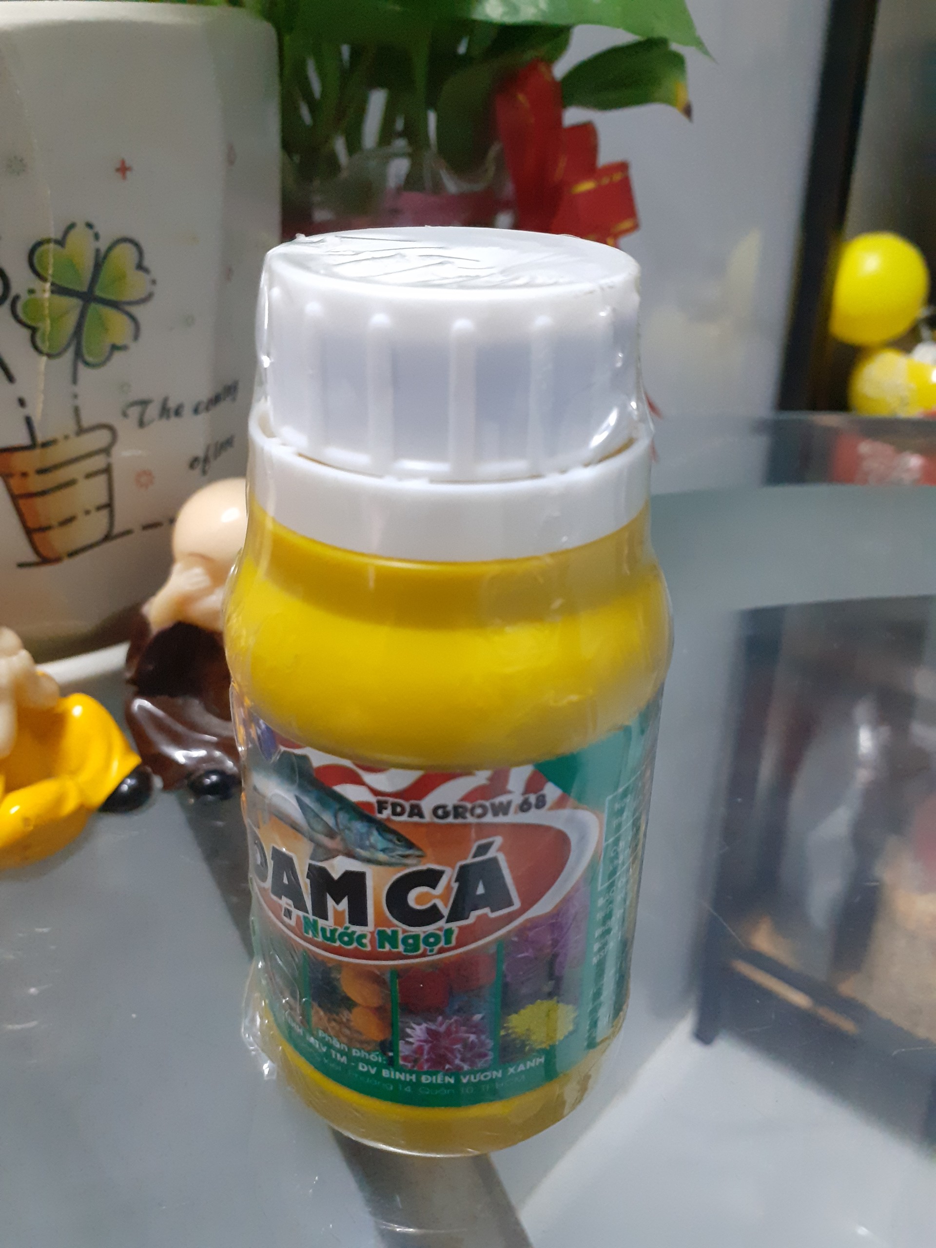 Chai 100ml Đạm cá nước ngọt FDA Grow 68