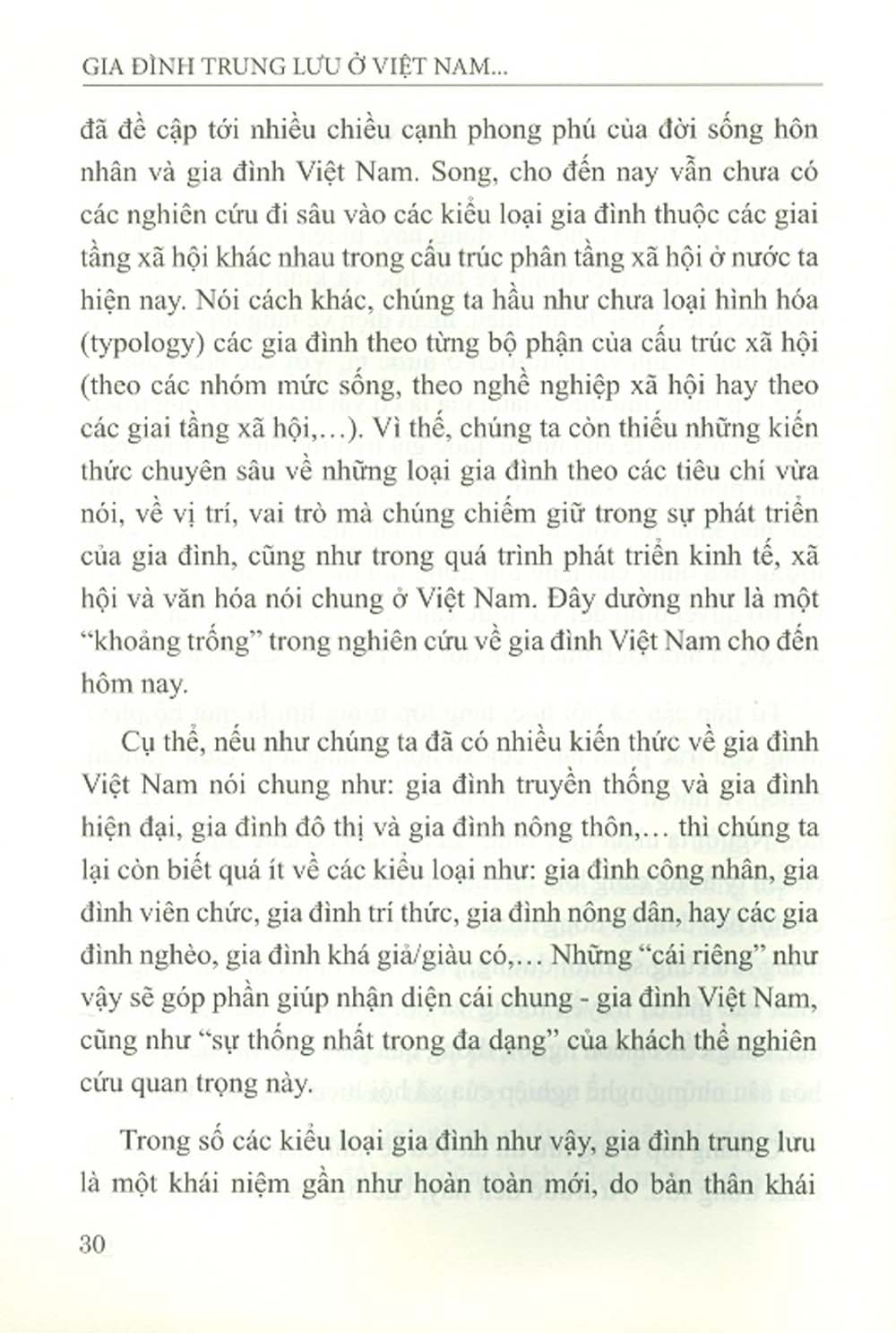 Gia Đình Trung Lưu Ở Việt Nam Với Các Quá Trình Phát Triển Kinh Tế - Xã Hội - Văn Hóa
