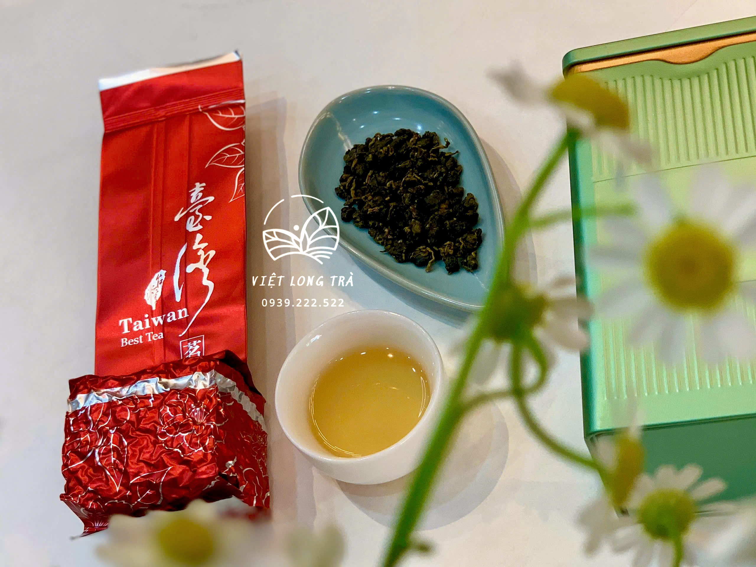 TRÀ OLONG CAO LĨNH 100G - TRÀ ĐÀI LOAN - HƯƠNG VỊ ĐỘC ĐÁO - ORGANIC TEA